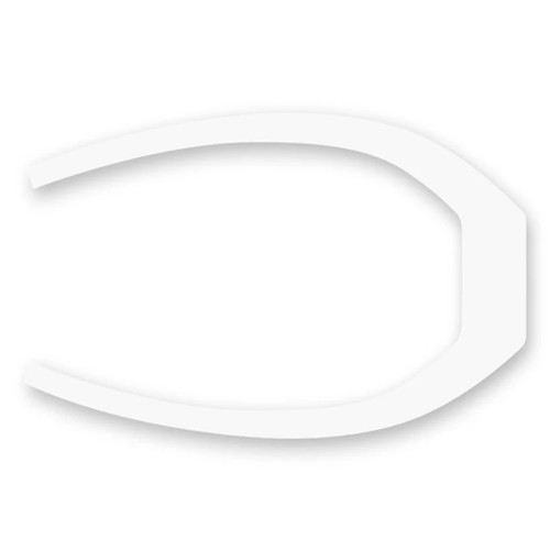 Polaris OEM Slingshot 305 mm. Rear Fender Decal, White, 2883281-599