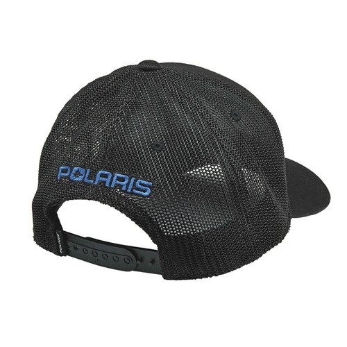 Polaris Snowmobile New OEM Men's Patch Hat with Polaris Ellipse Logo, 2860597