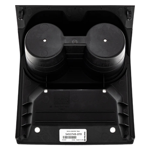 Polaris OEM Gloss Black Center Tray Dash for Ranger, 5453749-070