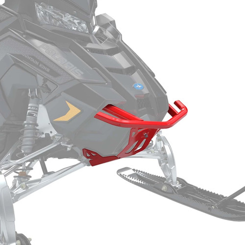 Polaris Snowmobile OEM AXYS Monarch Aluminum Front Bumper Red, 2883681-293