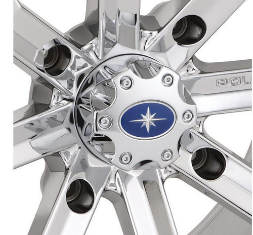 Polaris OEM Cap-Wheel,Ctr,Cmn,Chr, 5453209-410