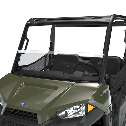 Polaris Ranger New OEM, Durable Lock & Ride Half Windshield, Poly, 2883320