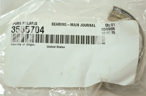 Polaris New OEM Bearing,Main Journal, 3585704