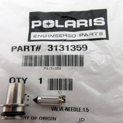 Polaris New OEM ATV Float Needle Valve/Seat Carb Carburetor Sportsman,Scrambler
