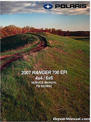 Polaris New OEM 2007 Ranger 700 Serv Manual 9920852