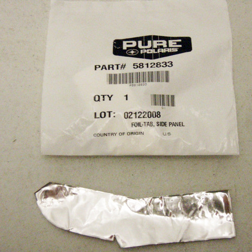 Polaris New OEM Snowmobile Foil Tab Side Panel Body 550,600,700,800,900,IQ