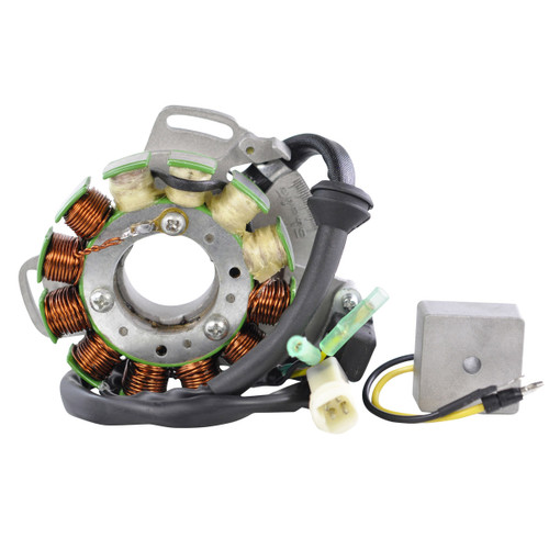 RMSTATOR New Aftermarket Yamaha High Output Stator 200 W + Voltage Regulator Rectifier + High Performance CDI Box, RM23009