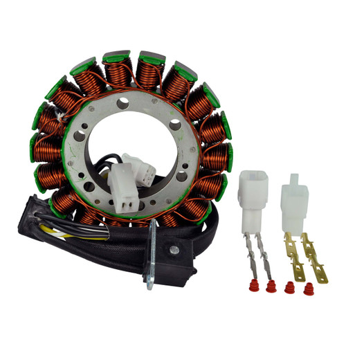 RMSTATOR New Aftermarket , Arctic Cat Kit Improved Magneto Flywheel + Stator + Crankcase Cover Gasket, RM23042