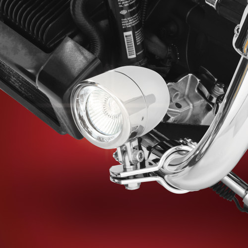 Show Chrome Accessories 1 1/4" Hwy Bar Mini Halogen, 55-365