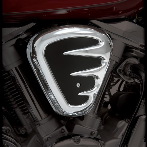 Show Chrome Accessories New Contours Air Cleaner, 62-106