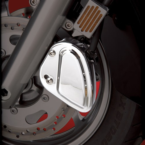 Show Chrome Accessories New Stepped Front Caliper Cover, 71-126