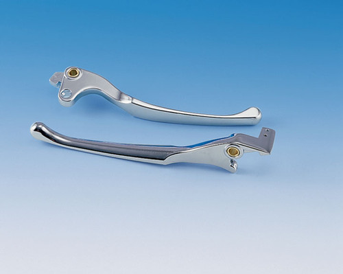 Show Chrome Accessories Smooth Blade Brake Lever, 18-101