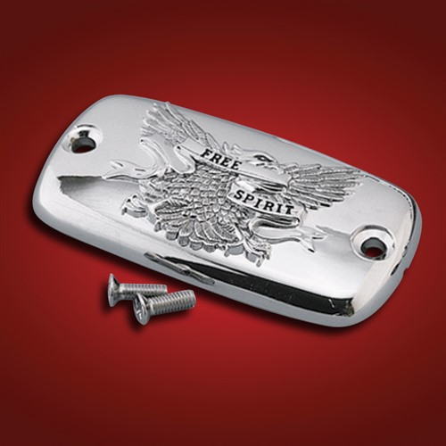 Show Chrome Accessories Master Cylinder Cover, 2-447A Show Chrome Accessories Master Cylinder Cover, 2-447A