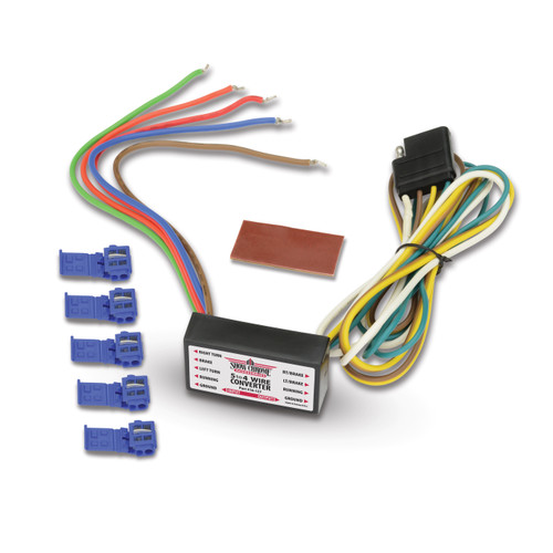 Show Chrome Accessories 5-To-4 Trailer Wire Converter, 16-127