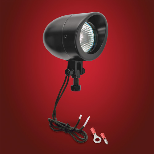 Show Chrome Accessories Black Mini Halogen, 16-104ABK Show Chrome Accessories Black Mini Halogen, 16-104ABK