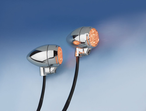 Show Chrome Accessories Starburst Marker Led Amber, 16-111A Show Chrome Accessories Starburst Marker Led Amber, 16-111A