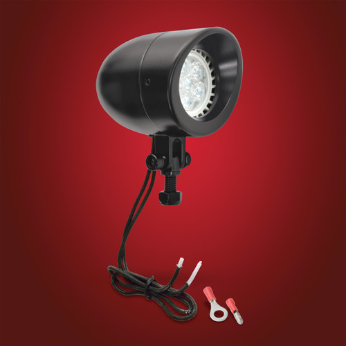 Show Chrome Accessories Black Led Mini Driving, 16-104LEDBK Show Chrome Accessories Black Led Mini Driving, 16-104LEDBK