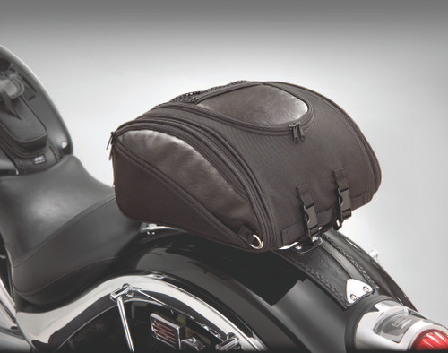 Show Chrome Accessories Deluxe Solo Rack Bag, H50-107BK
