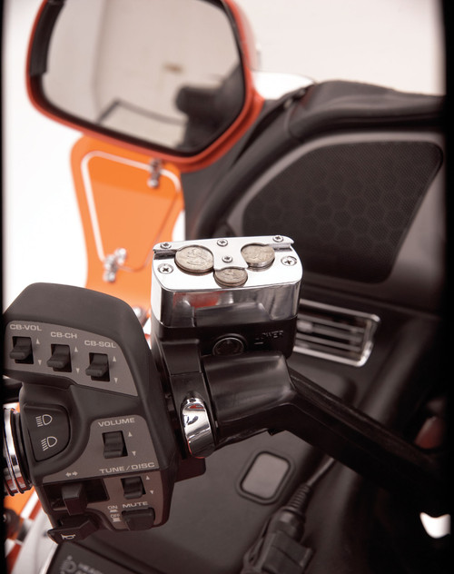 Show Chrome Accessories Coin Holder  Master Cylinder, 52-689