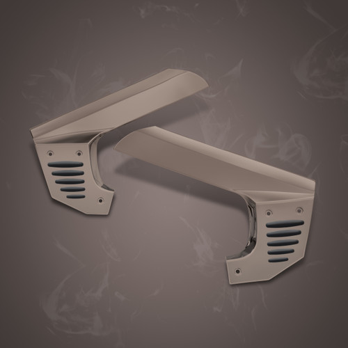 Show Chrome Accessories Smoke Frame Cover, 52-724SK