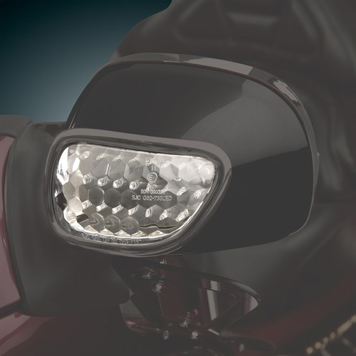 Show Chrome Accessories Led Clear Turnsignal Light, 52-743 Show Chrome Accessories Led Clear Turnsignal Light, 52-743