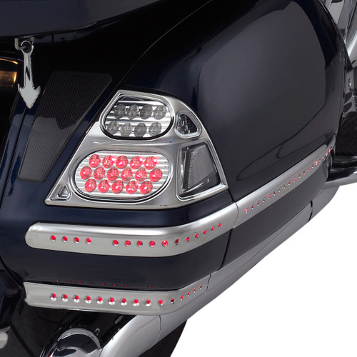 Show Chrome Accessories Martini Saddlebag Light Set, 52-792