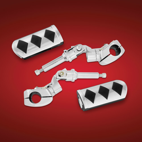 Show Chrome Accessories Diamond Peg Hwy Mount Gl1800, 21-355K