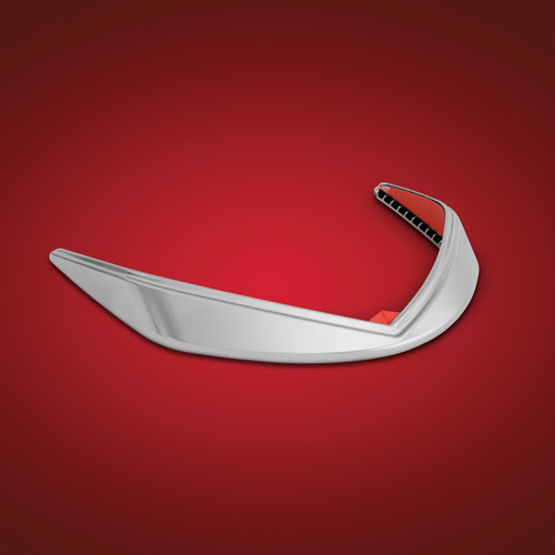Show Chrome Accessories Front Fender Tip Accent, 52-940