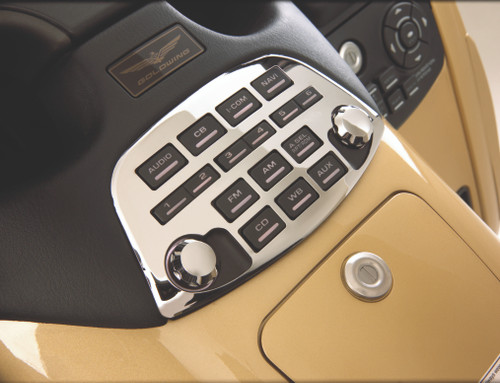 Show Chrome Accessories Replacement Radio Knobs Gl1800, 52-709