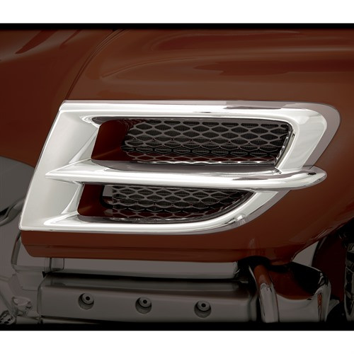 Show Chrome Accessories New Side Fairing Accent Grilles, 52-682