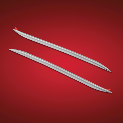 Show Chrome Accessories Front Fender Side Accents, 52-941