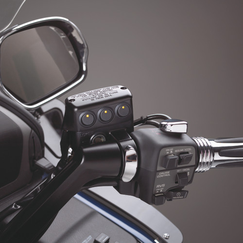 Show Chrome Accessories Matte Black Switch Box, 52-705MA