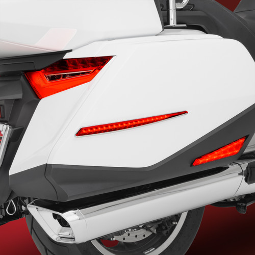 Show Chrome Accessories Saddlebag Side Accent Lights, 52-946 Show Chrome Accessories Saddlebag Side Accent Lights, 52-946