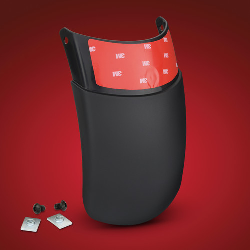 Show Chrome Accessories Front Fender Extension Black, 52-937