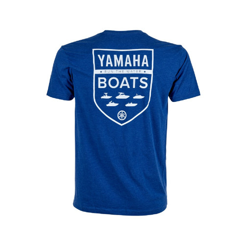 Yamaha Men's 3X-Large Run the Water Boats Short-Sleeve Tee, WTC-20TYB-BL-3X