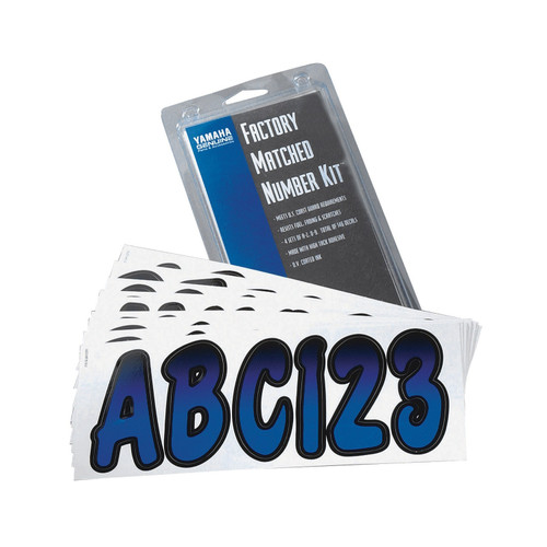 Yamaha New OEM, Multi-Color Registration Kits, MAR-BLBKG-20-65