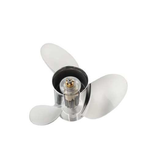Yamaha New OEM Talon SS Stainless Steel 3-Blade RH Propeller, 6N7-45976-00-00