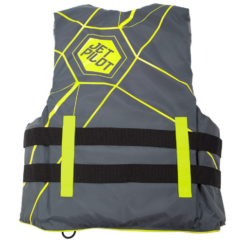 Yamaha New OEM Men's JetPilot Strike Nylon PFD, WJP-17214-GY-XS