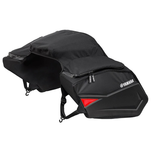 Yamaha OEM Srv/Srs Saddlebags - Black/Car, SMA-8LR73-00-BK