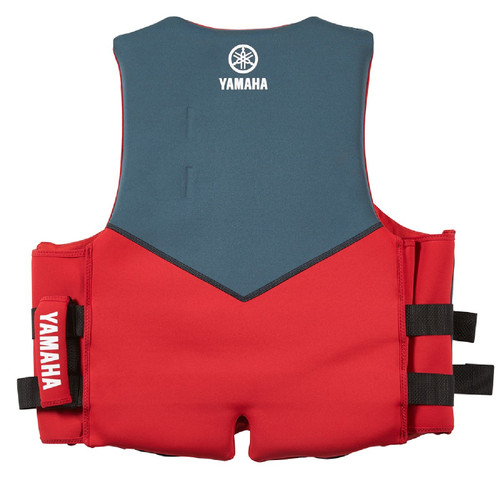 Yamaha New OEM Men's 18HAN Neoprene PFD with Side Handles, MAR-18HAN-RD-2L