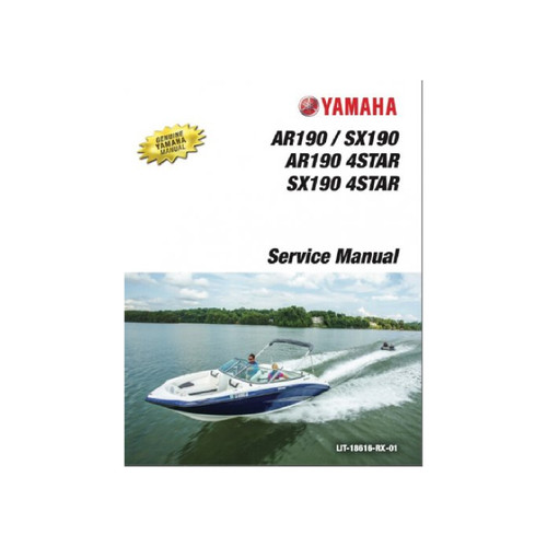 Yamaha OEM 14 Ar/Sx 190 Service Manual, LIT-18616-RX-01