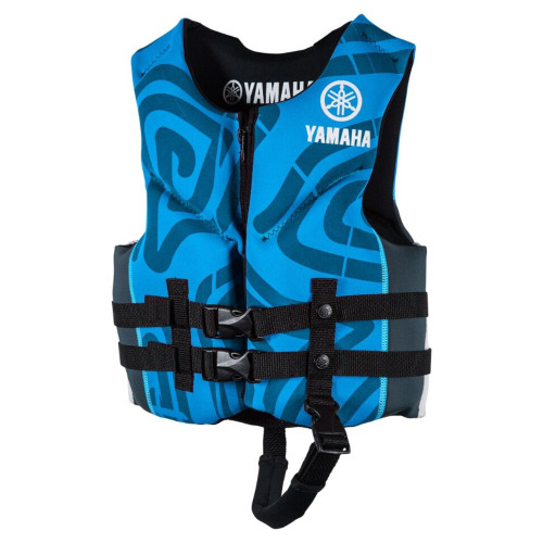 Yamaha New OEM Junior 15VNE Neoprene 1-Buckle PFD, One Size, MAY-15VNE-BL-JR