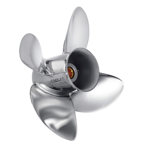 Yamaha New OEM, Right Hand Rotation Stainless Steel Propeller, MAR-GYT4B-V4-18