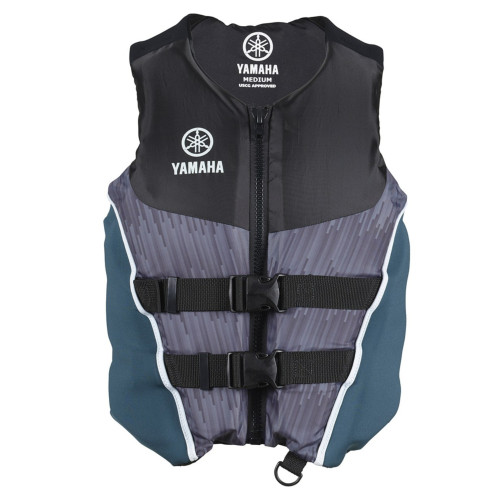 Yamaha New OEM Adult 19NNC Neoprene/Nylon Combo PFD, Medium, MAR-19NNC-BK-MD