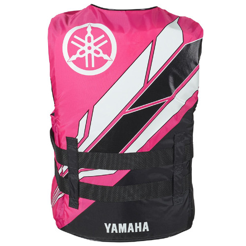 Yamaha New OEM Women's Value Nylon 3-Buckle PFD, MAW-19V3B-PK-LG