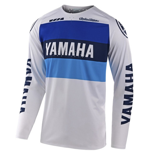 Yamaha New OEM, Branded Troy Lee Designs Men's SE Pro Jersey, VDF-20JSE-WH-2X
