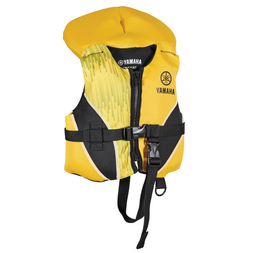 Yamaha New OEM Infant Yellow Neoprene Life Jacket/PFD MAY-21VNE-YL-IN