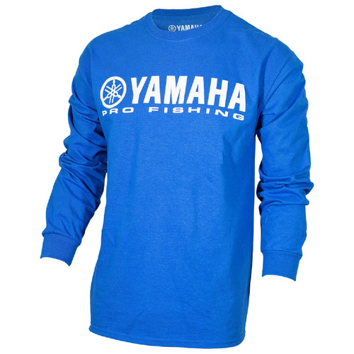 Yamaha Men's 3X-Large Long-Sleeve Pro Fishing Tee, CRP-14LPF-BL-3X