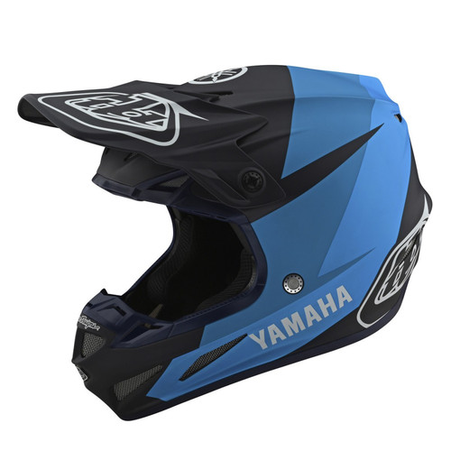 Yamaha New OEM, Troy Lee Designs Adult SE4 Composite Helmet, VDF-20SE4-NV-MD