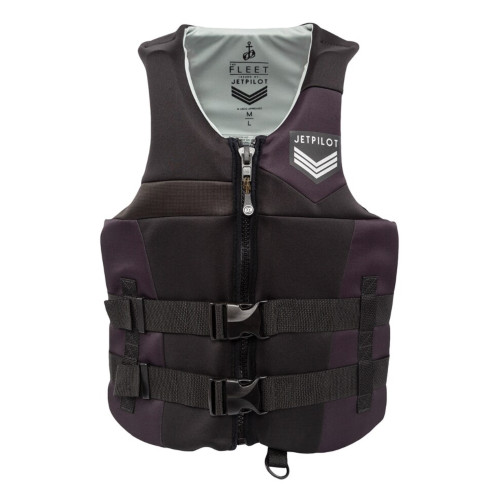 Yamaha New OEM Men's JetPilot Fleet 2-Buckle PFD, M/L, WJP-21238-BK-ML